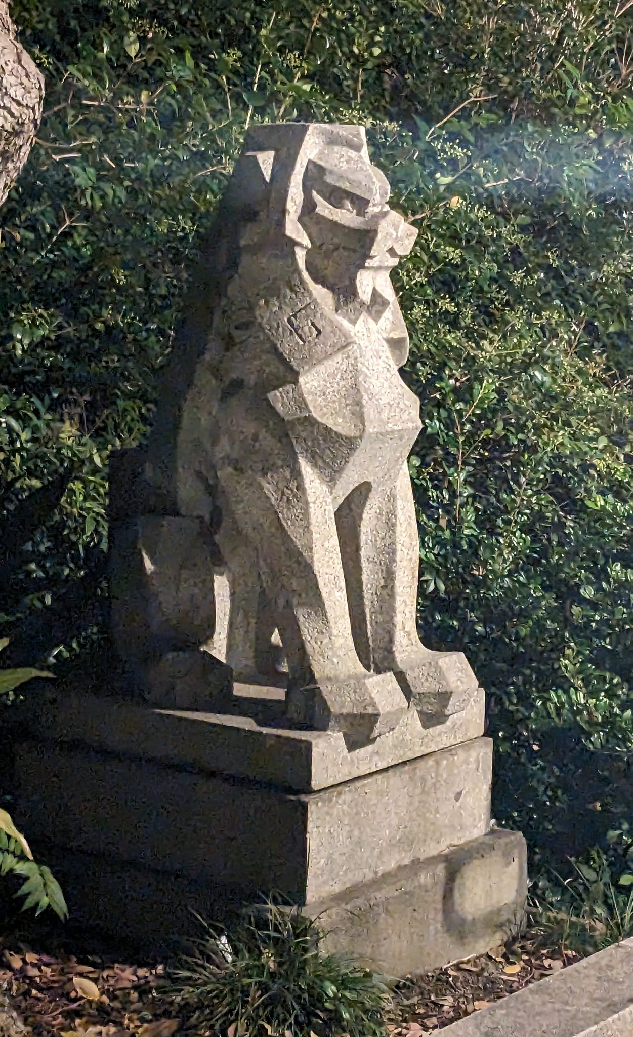 東郷神社の狛犬❓獅子 – 栃木県議会議員 池田 忠
